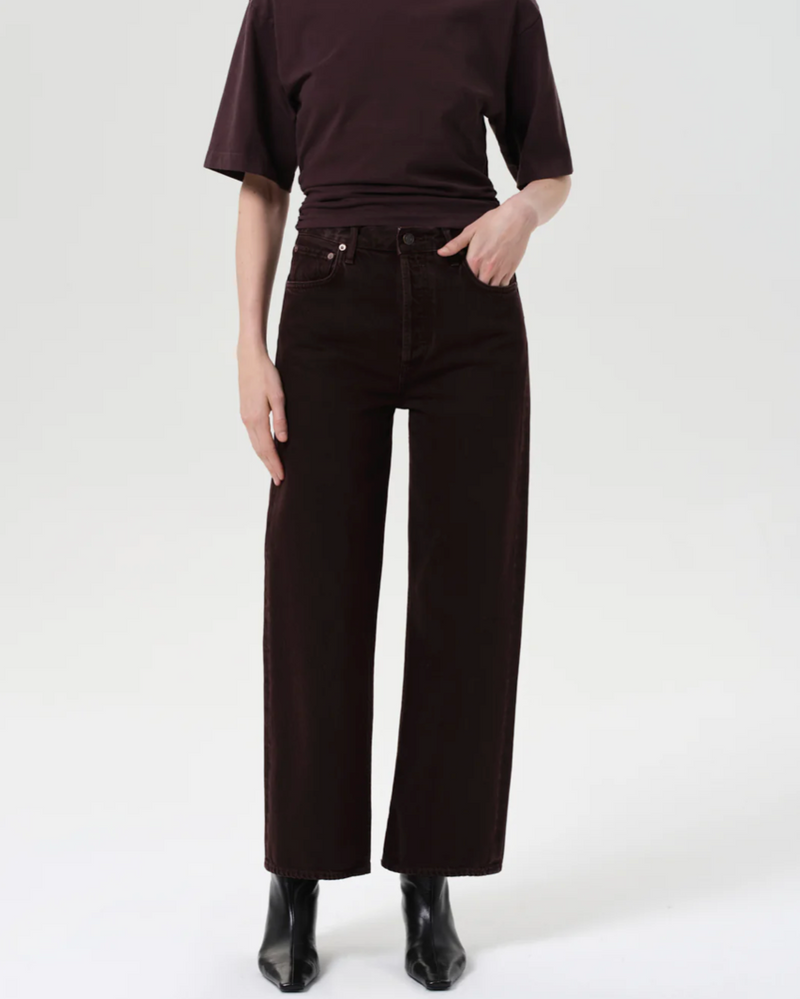 AGOLDE Ren Jean in Sloe Berry