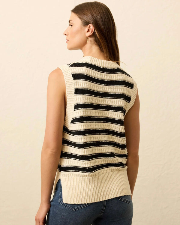 Faherty Heirloom Cotton Sweater Vest