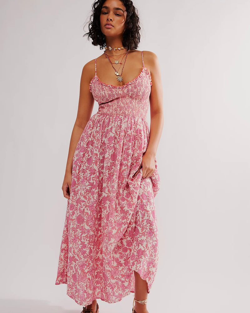 Free People Sweet Nothings Midi Dress