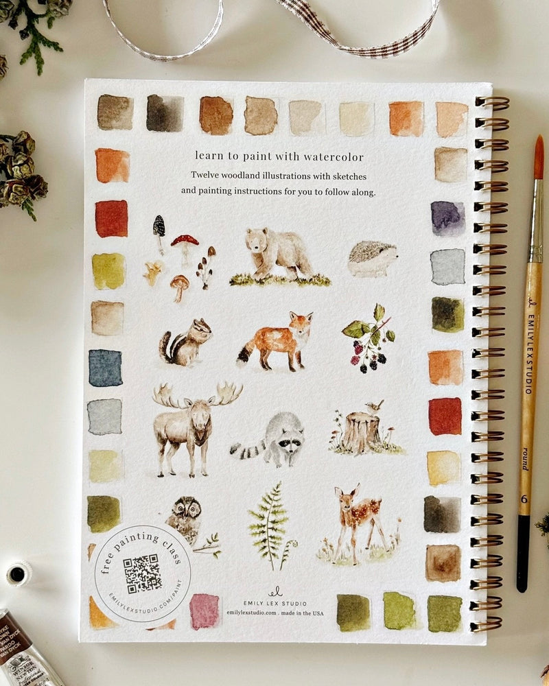 Emily Lex Studio Watercolor Workbook