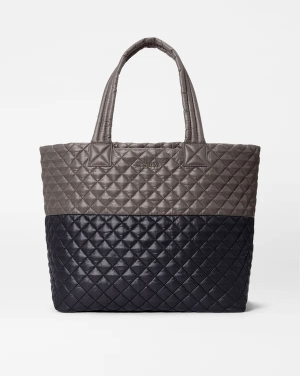 MZ Wallace Large Metro Tote Deluxe - Black/Magnet