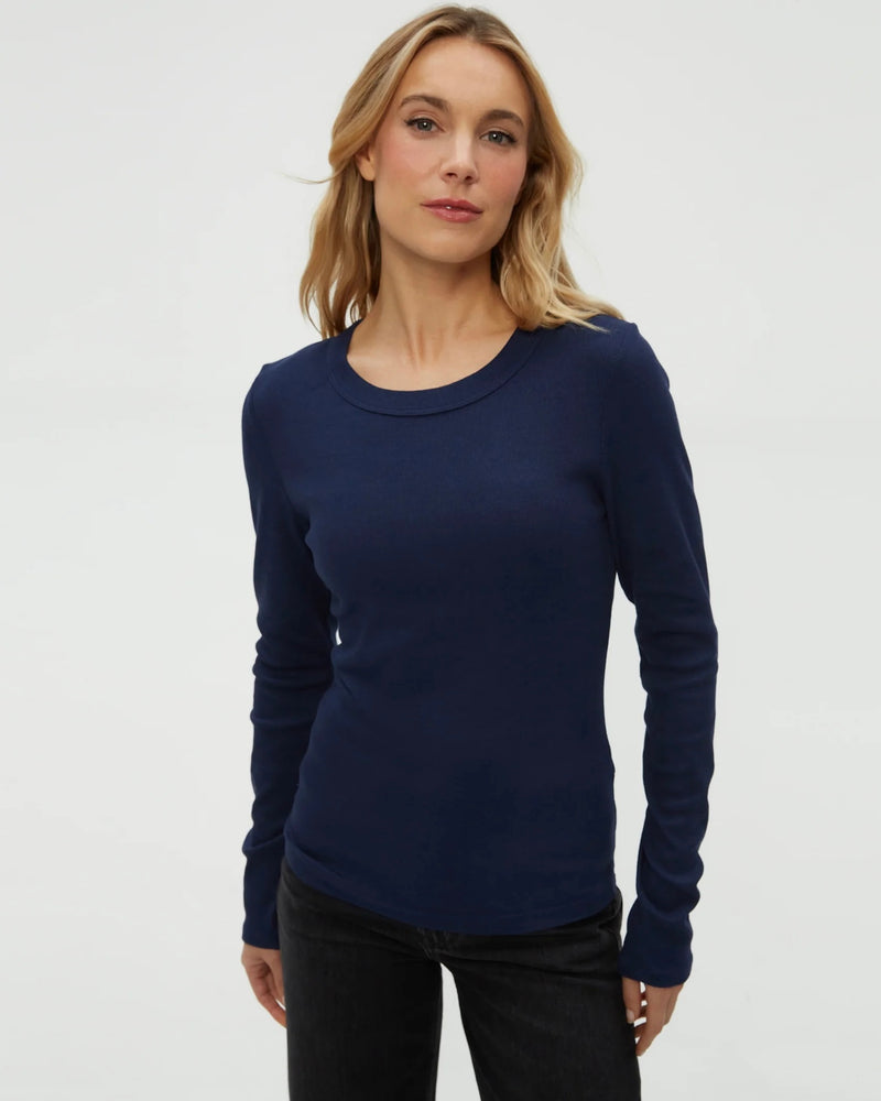 Michael Stars Zola Long Sleeve Crew Tee