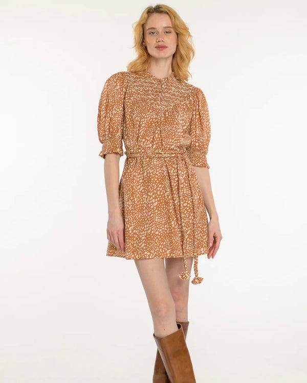 Elizabeth James Bea Dress in Hide