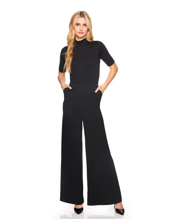 Susana Monaco Mockneck Jumpsuit