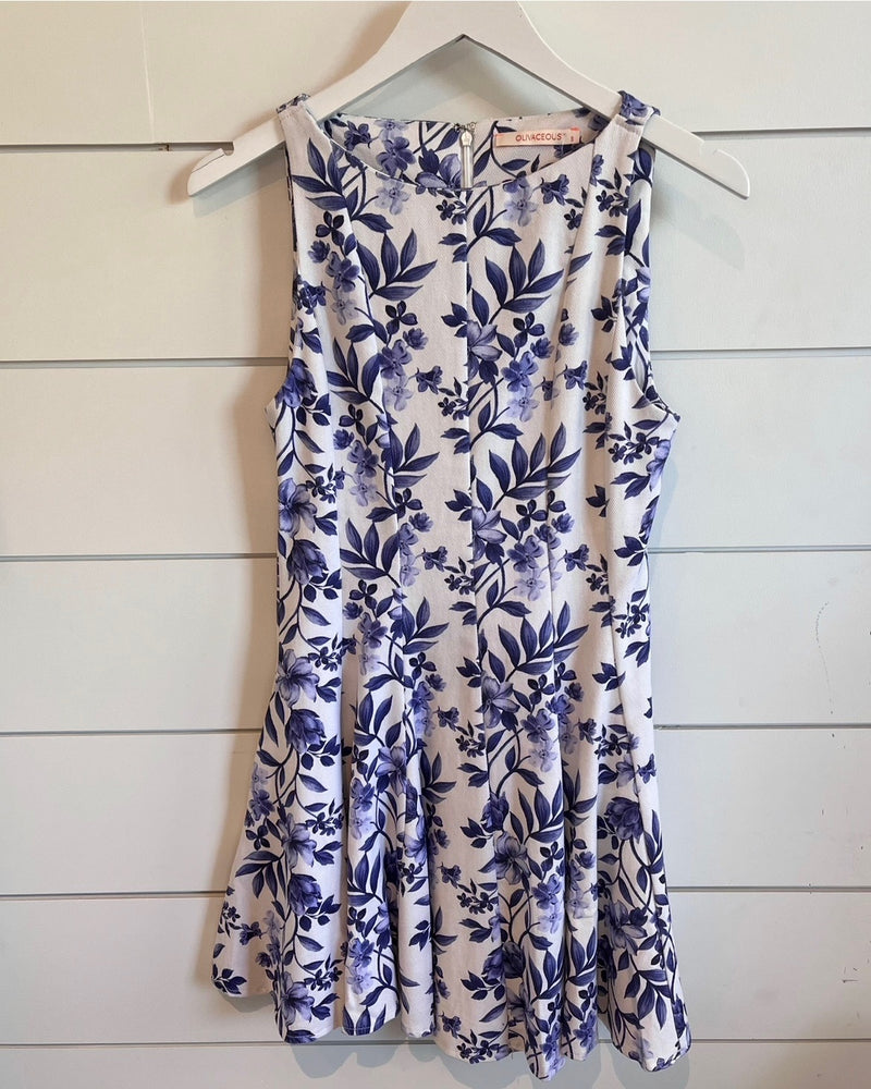 Garden Rose Mini Dress