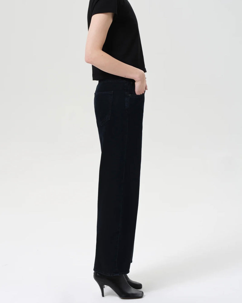 AGOLDE Low Curve Crop Jean in Crushed