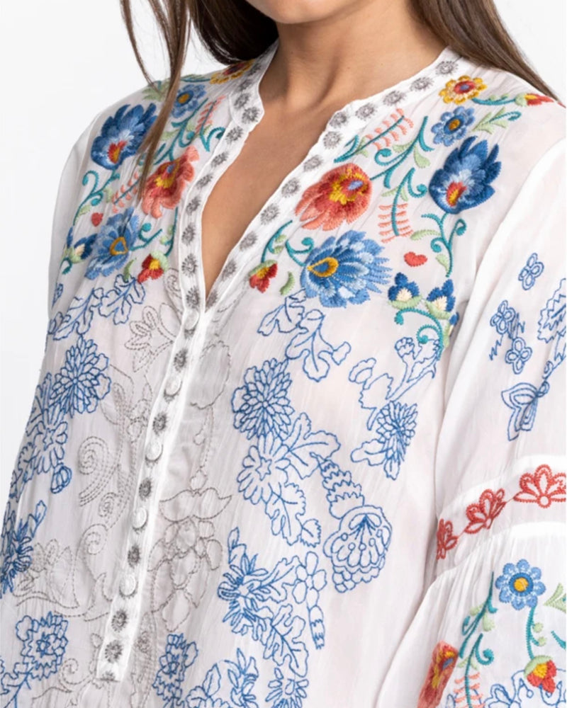 Johnny Was Maverick Blouse