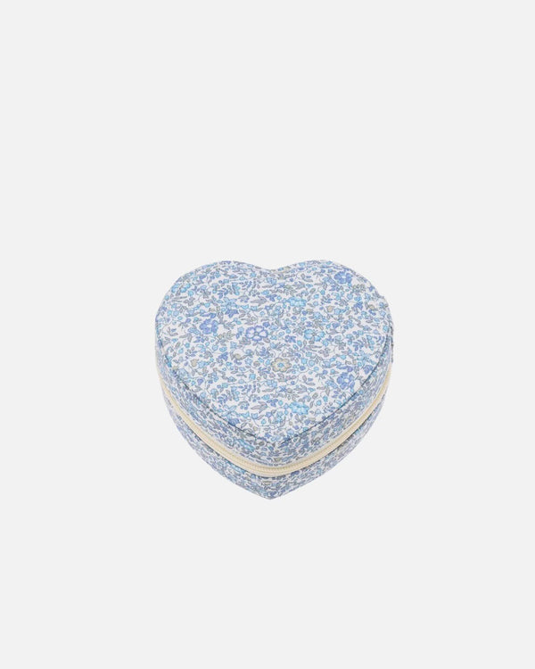 Bon Dep Liberty Heart Jewelry Box - Light Blue