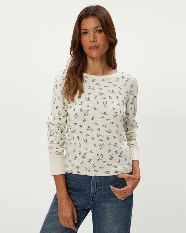 Michael Stars Palmer Printed Crop Tee