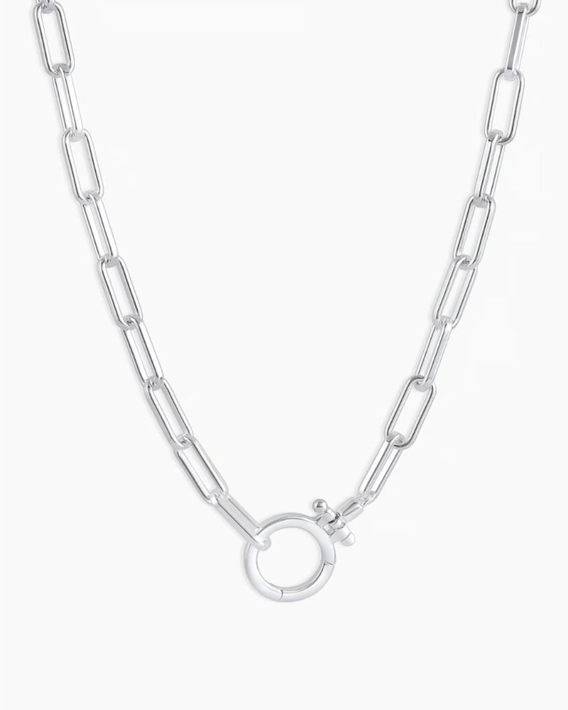 Gorjana Parker Necklace Silver