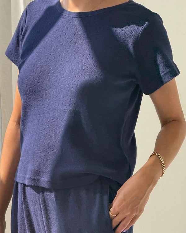 Le Bon Shoppe Pointelle Babe Tee