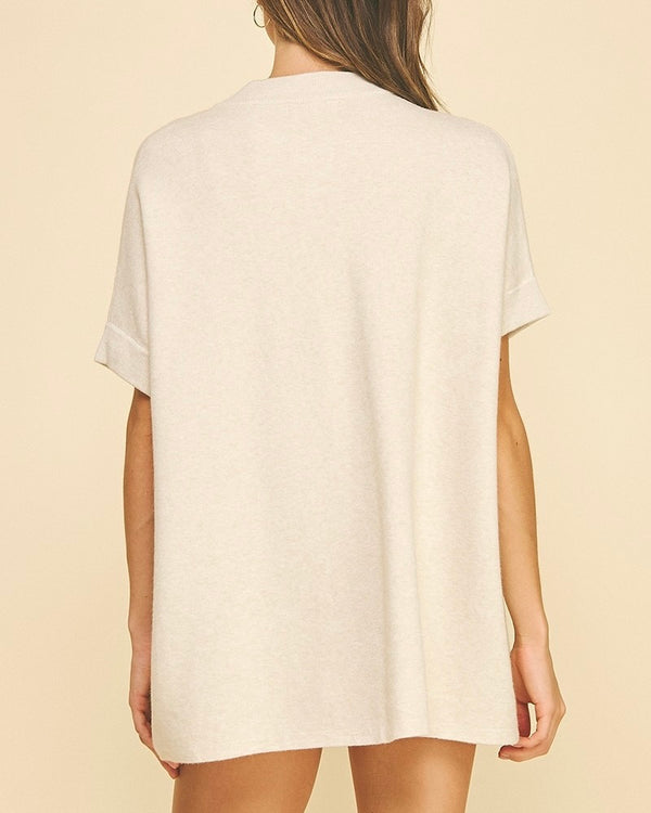 PINCH Button Front Cardigan