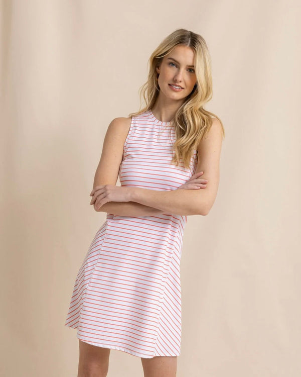 Southern Tide Lyllee Striped Performance Dress