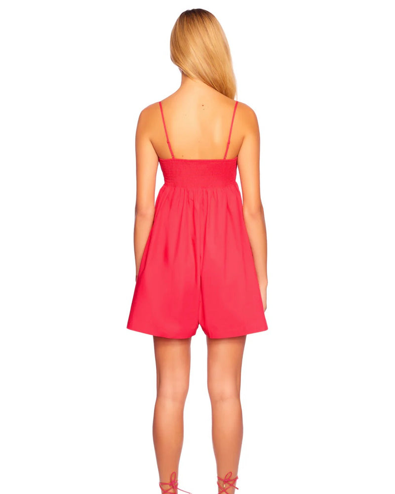 Susana Monaco Poplin String Romper