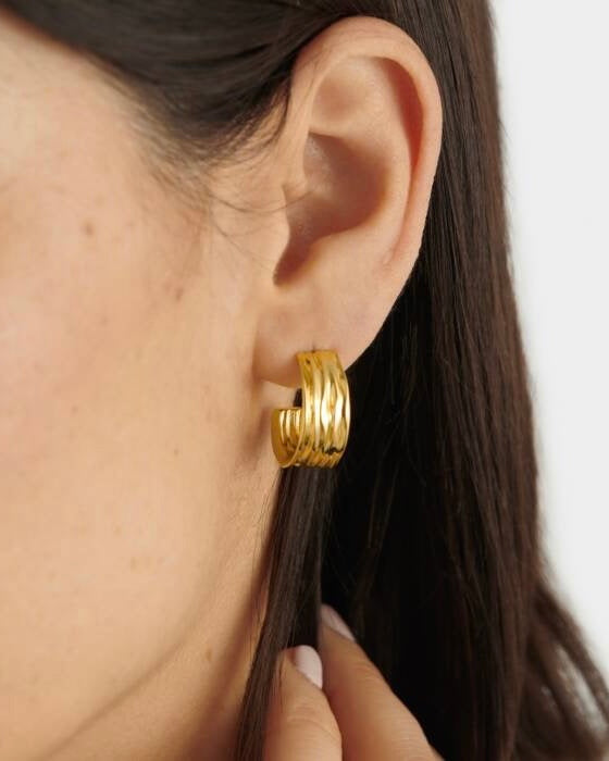 Cleyo Hoop Earrings
