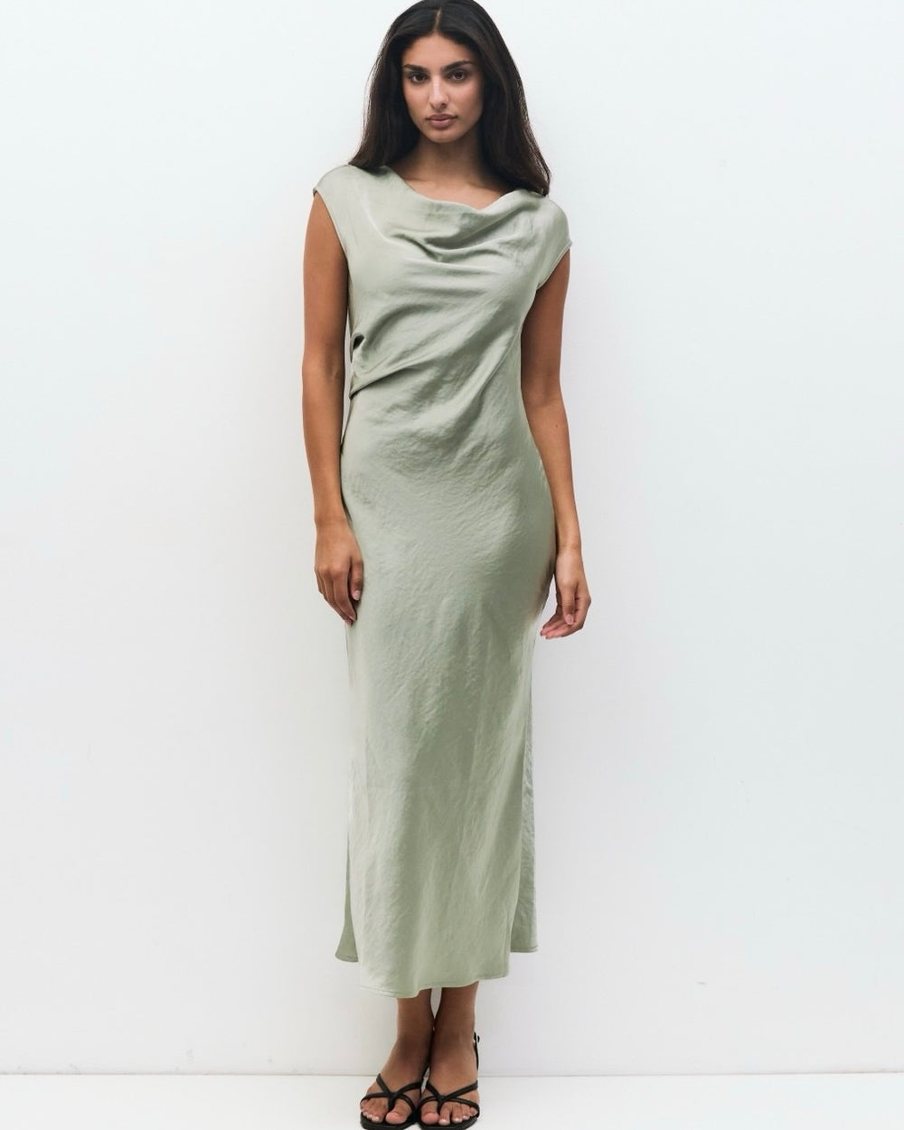 Mod Ref Leila Dress in Sage – Monelle Vermont