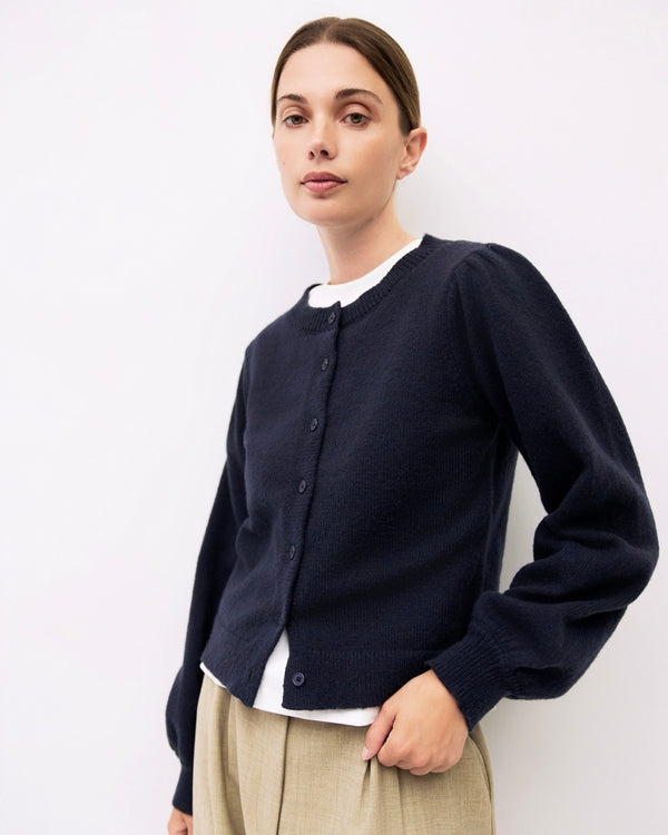 Mod Ref Sola Cardigan in Navy