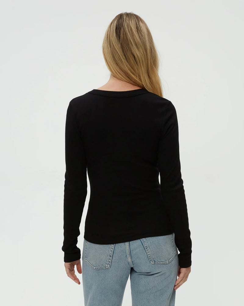 Michael Stars Zola Long Sleeve Crew Tee