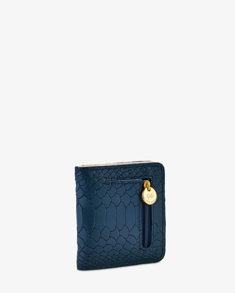 Gigi New York Python Foldover Wallet