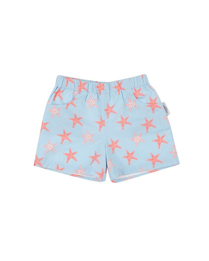 Nantucket Kids Poplin Play Short , Starfish