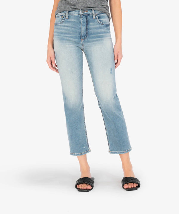 Kut from the Kloth Elizabeth High Rise Straight Crop