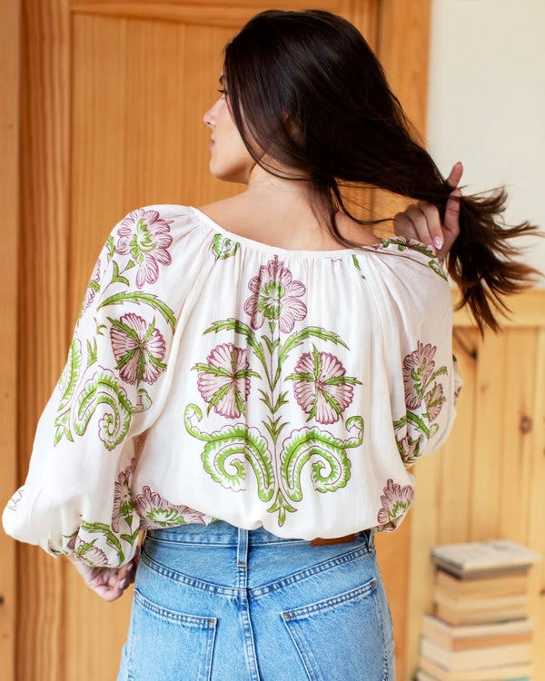 Emerson Fry Frances Blouse in Maeve Flowers