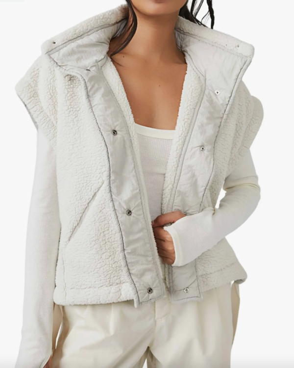 Free People Scout It Out Fleece Vest