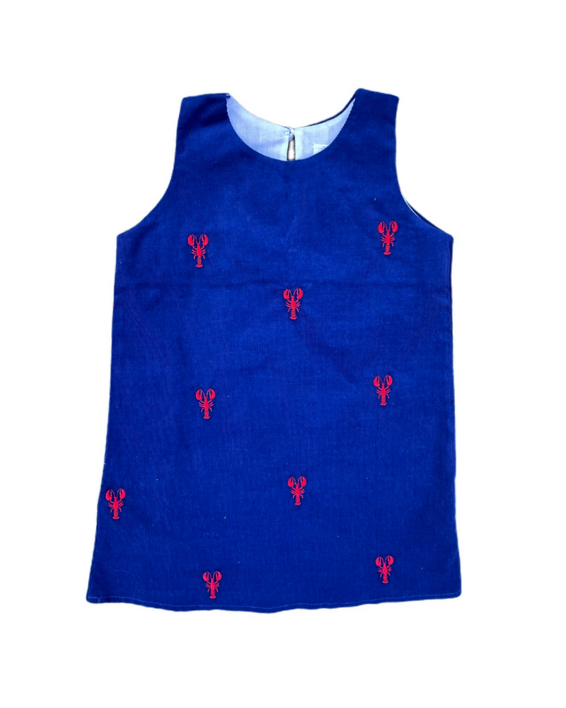 Piping Prints Sleeveless Cord Jumper