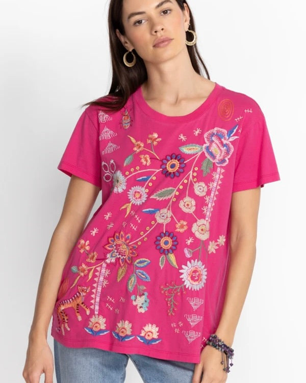 Johnny Was Griffin Easy Fit Tee
