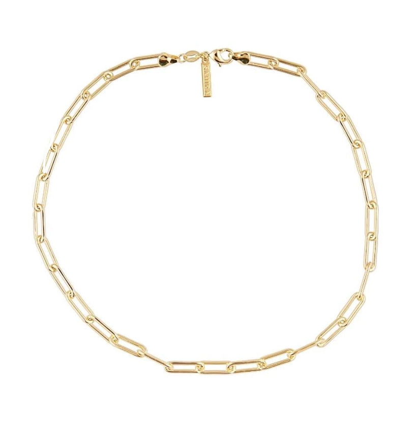 Carrie 16" Gold Link Necklace