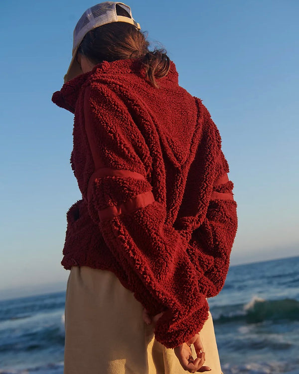 Free People Nantucket Fleece Pullover