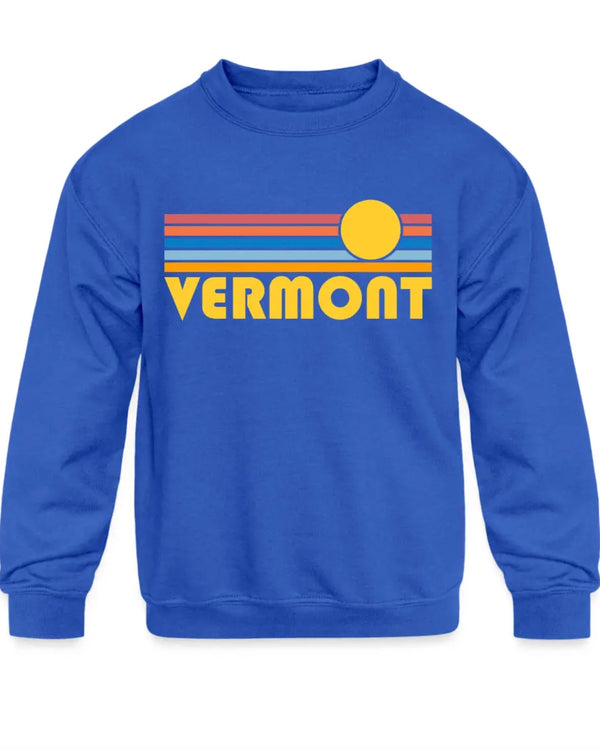 Hey Mountains Kids Vermont Sweatshirt