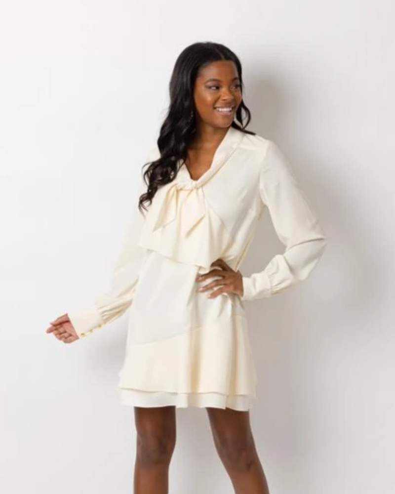 Sail to Sable Bow Front Dress